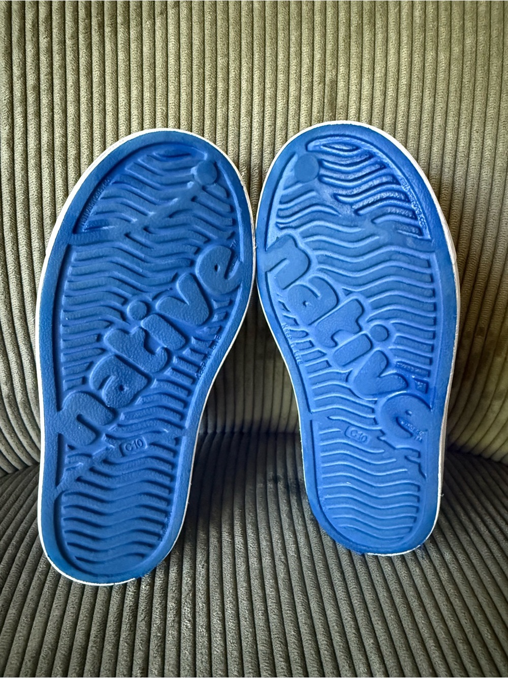 Native Kids Blue Jefferson Slip-On shoes - Picture 4 of 5